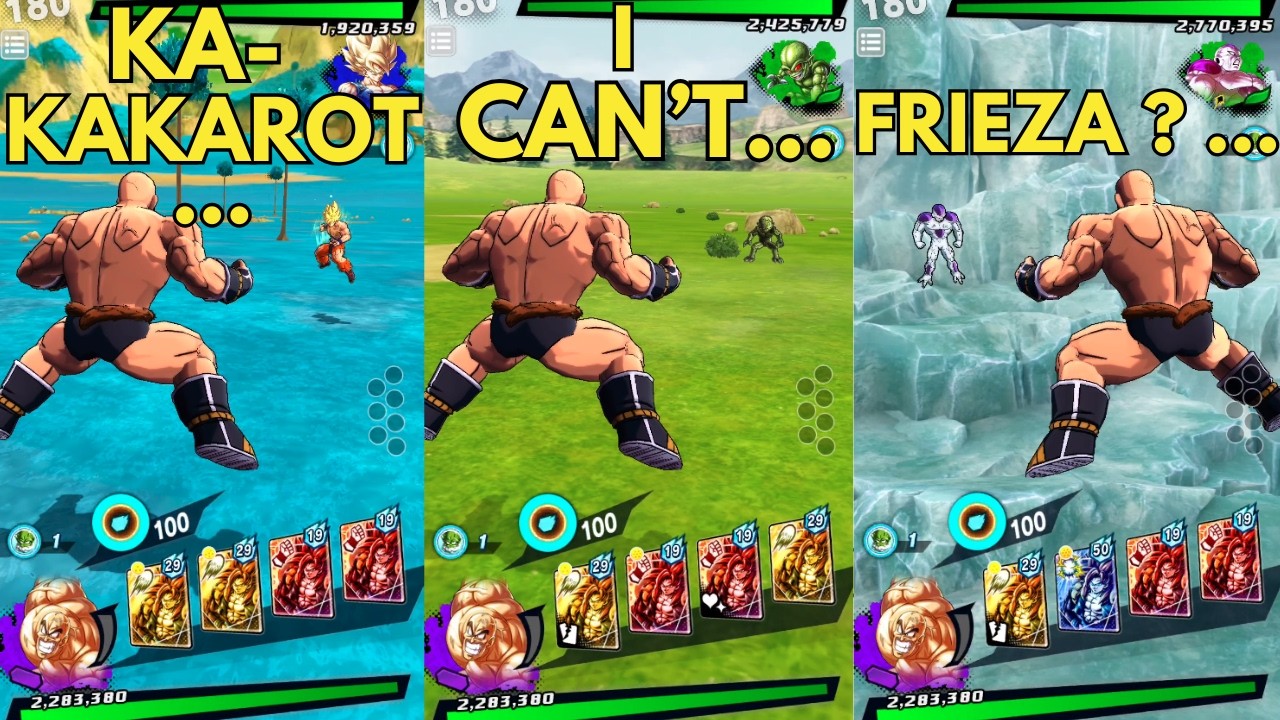 LF Nappa Quotes & Interactions! Dragon Ball Legends 2026 Quotes & Interactions