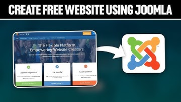 How To Create Free Website Using Joomla 2025! (Full Tutorial)