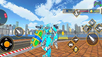 Dino Robot Flying Car Transforming Game 21: Robot Multiple Transform - Android Gameplay