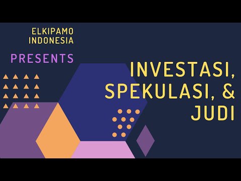 Video: Tujuan Dan Jenis Spekulasi