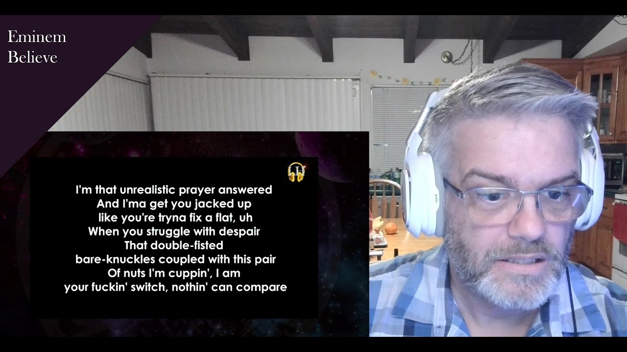 Eminem - Believe - Reaction - Needing more adjectives to describe him!