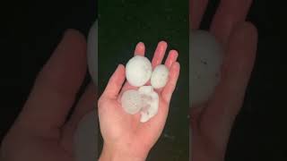 Unwetter mit Großhagel bei Marquartstein 27.06.2022