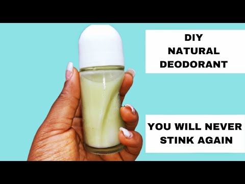 NATURAL DEODORANT That WORKS!!! | DIY DEODORANT Recipe For Body Odor
