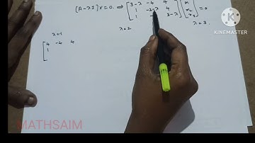 #eigenvector #shortcut in eigen vector # eigenvalues and eigen vectors #cofactor in eigen vector