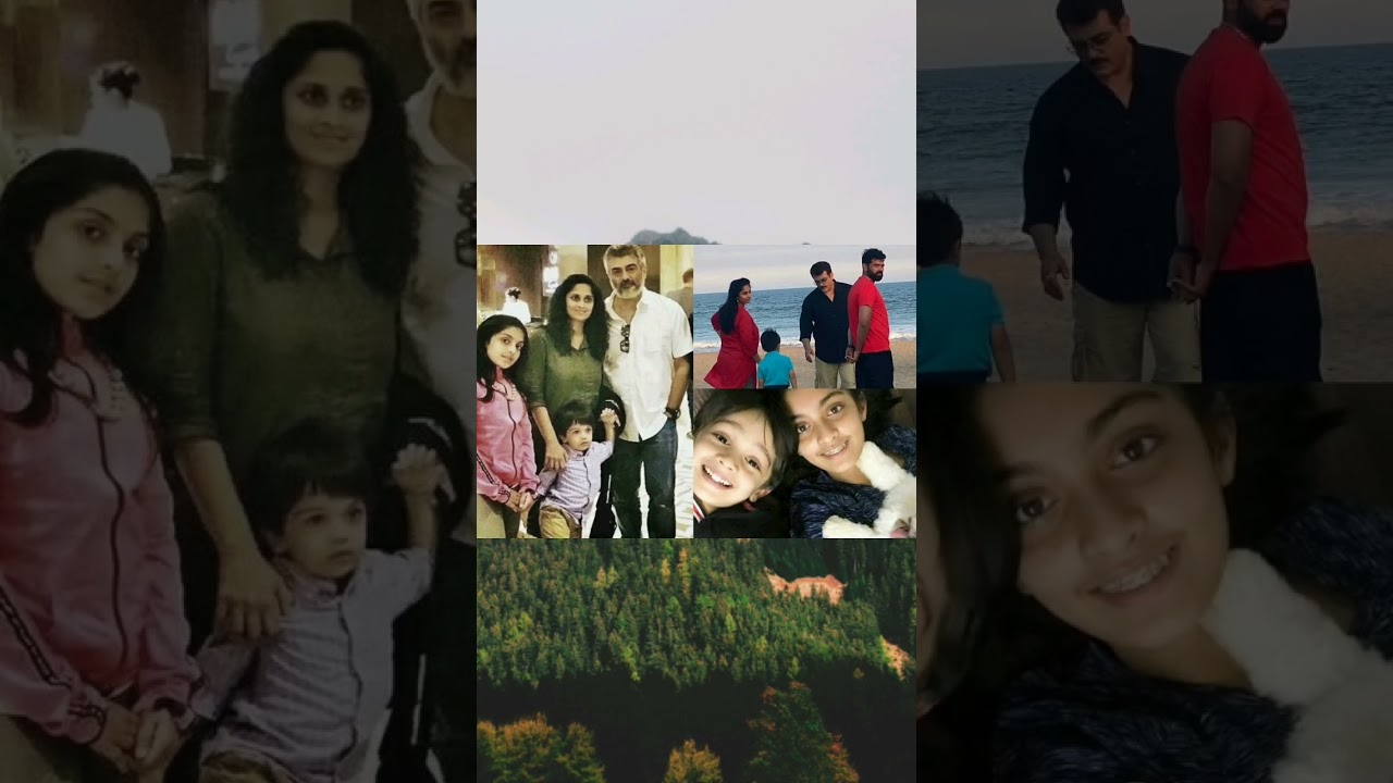 🌈Actor ajith and his son 🤩 family clips💚 