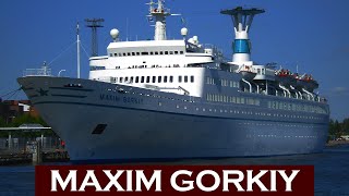 Роскошный круизный лайнер Maxim Gorkiy