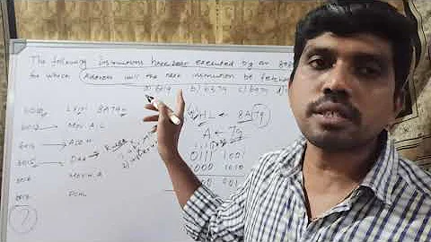 Microprocessor Gate Exam Question Solutions | Learn Thought | S Vijay Murugan
