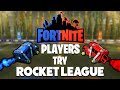 We taught Fortnite players Rocket League and then made them 1v1