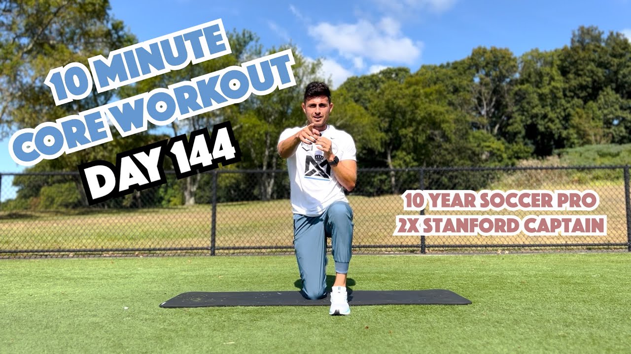 10 Minute CORE Workout (No Equipment) - Day 144