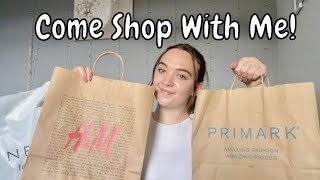 Come Shop With Me! & Mini Haul (Primark, H&M & NewLook) by Erin Rymes 62 views 2 years ago 9 minutes, 53 seconds