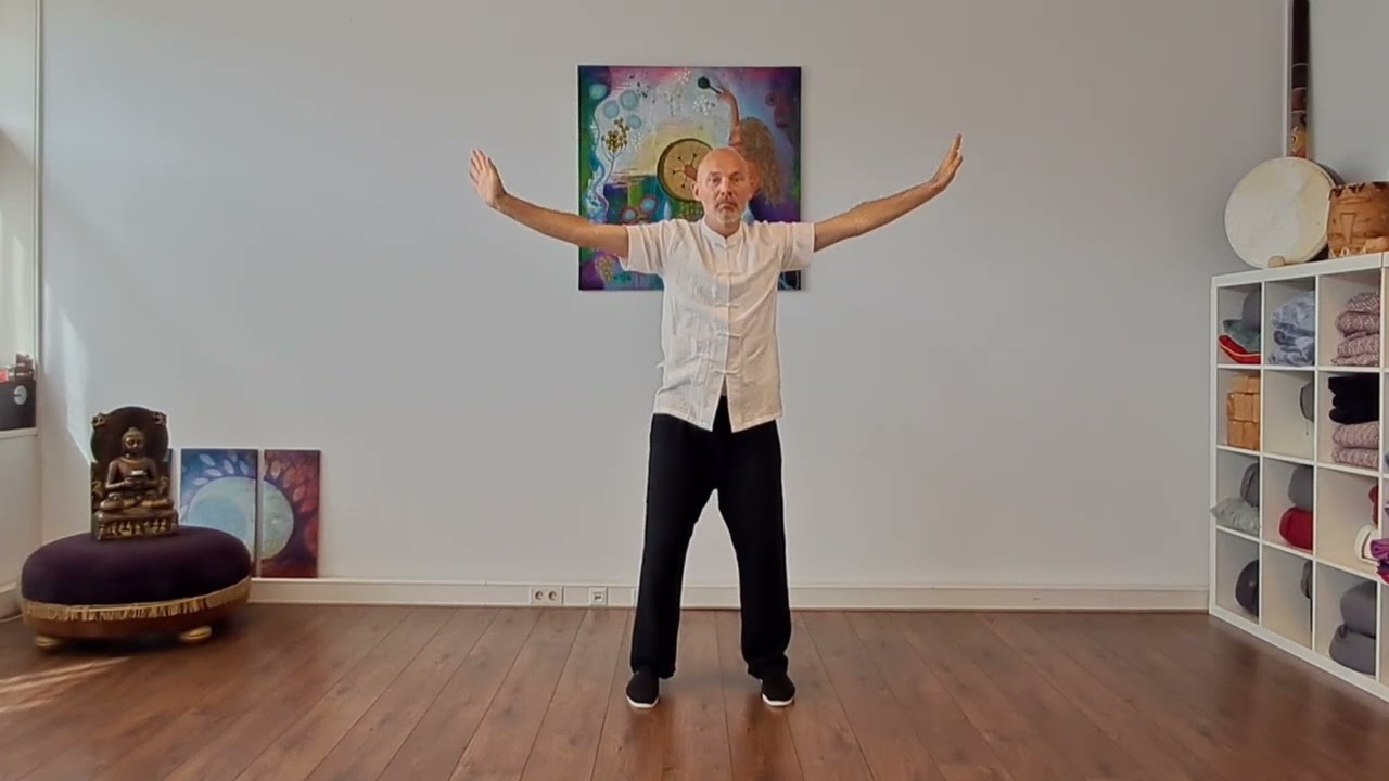 Tai Chi Tao Yin Yang 5 Elementen Oefening Voorkant