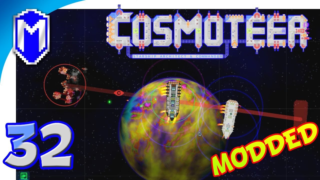 Cosmoteer - The Attack Of The Twin Broadside Ships - Let's Play ...
