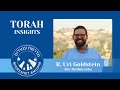 R. Uri Goldstein: "The Meaning of Yisrael."