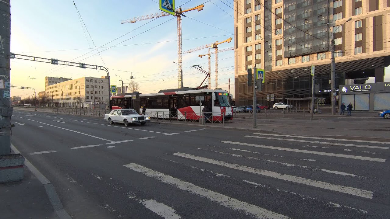 Бухарестская улица. Апрель 2020.