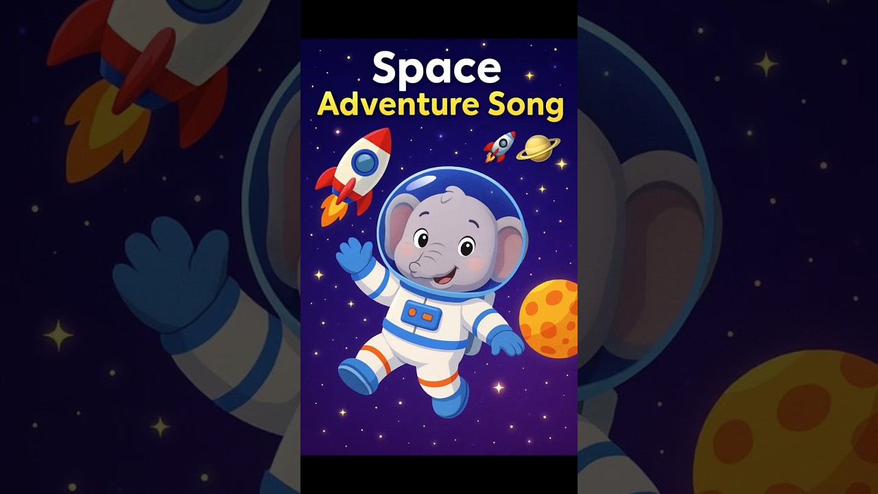 Space Adventure Song 🚀🪐✨ | Fly to the Stars! | ABC Joy Kids
