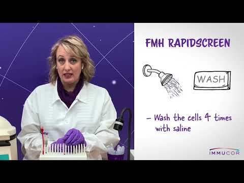 How to use Immucor's Fetal - Maternal Hemorrhage (FMH) Test Kit - video from Immucor