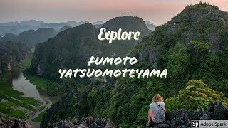 DRONE FOOTAGE || Hiking at Fumoto Yatsuomoteyama,Nishio ,Aichi ken