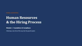 M1V3 HR & Hiring Process