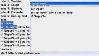 Tutorial - How to make an Internet Opener in batch