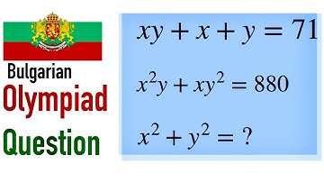 Balgarian Mathematics Olympiad Question | mathematical Olympiad Question #balgaria @MindYourBrain