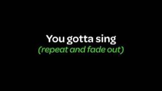 You Gotta Sing