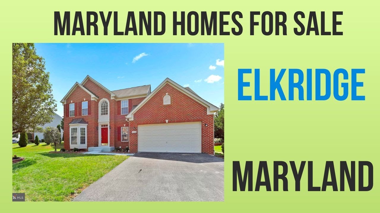 FOR SALE NOW 4 BDRM, 4 BATH SINGLE FAMILY HOME ELKRIDGE, MARYLAND