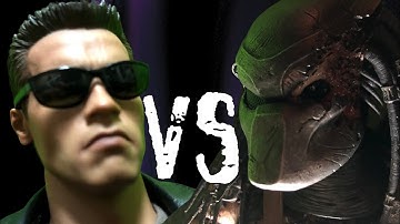 PREDATOR　VS　TERMINATOR　【HOT TOYS】【STOP MOTION】