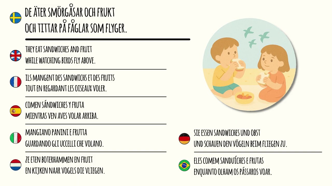 Learn Swedish With Short Stories - A1 level - En dag på stranden