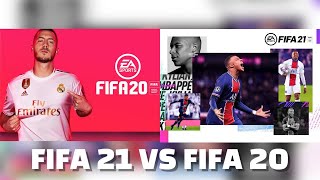FIFA 21 VS FIFA 20.