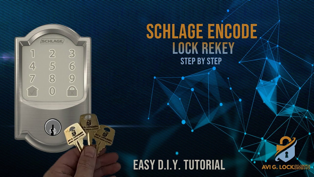 Unlocking Security: Making a Key for Schlage Encode Keypad Lock with All Keys Lost