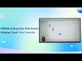 ✨ Experience effortless file sharing with PRIMA Interactive Flat Panel!#interactivedisplays
