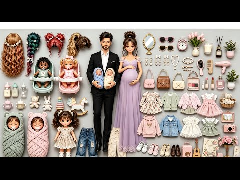 11:02 Satisfying Unboxing: Barbie Princess Pink Kitchen and Rock Bed Play Set Review | Toy ASMR