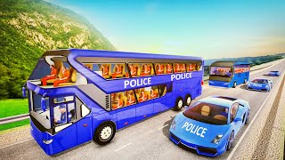 Police Prisoner Transport : Bus Simulator | Android Gameplay | screenshot 3
