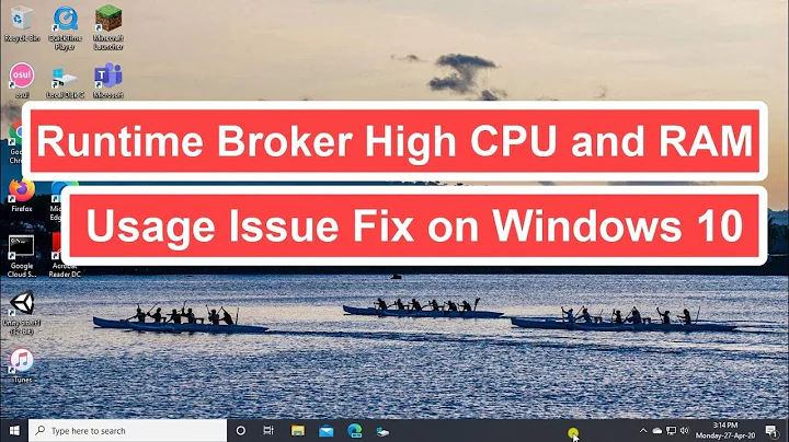 Runtime Broker High CPU and RAM Usage Issue Fix on Windows 10