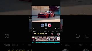 Dodge Challenger editing tutorial #edit #editing #shorts #caredit #caredits4k
