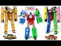 Thomas & Friends VS Power Rangers Ressha Sentai Toqger Train King Gold Train King Combine Robot Toys