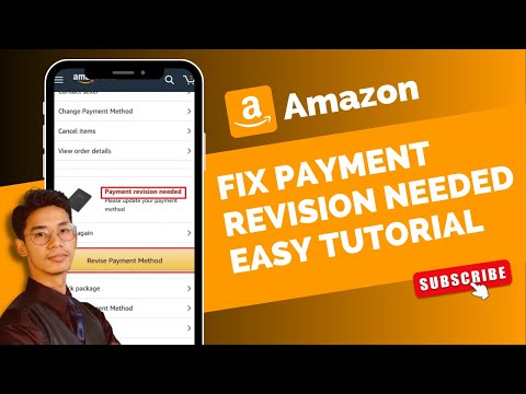How to Fix Payment Revision Needed on Amazon !
