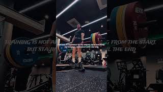 training is.. #discipline #mindset #lifestyle #consistency #gymmotivation #deadlift #vlog