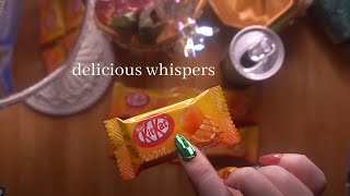 Satisfying ASMR with Japanese snacks (Tokyo Treat)