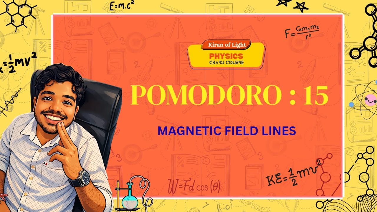 Magnetic Field Lines Made Easy 🧲 | Class 10 Physics Pomodoro