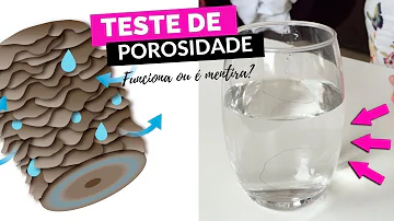 Como fazer o teste de porosidade do fio de cabelo?