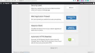 How to Setup Cloudflare Free SSL on a Wordpress Website