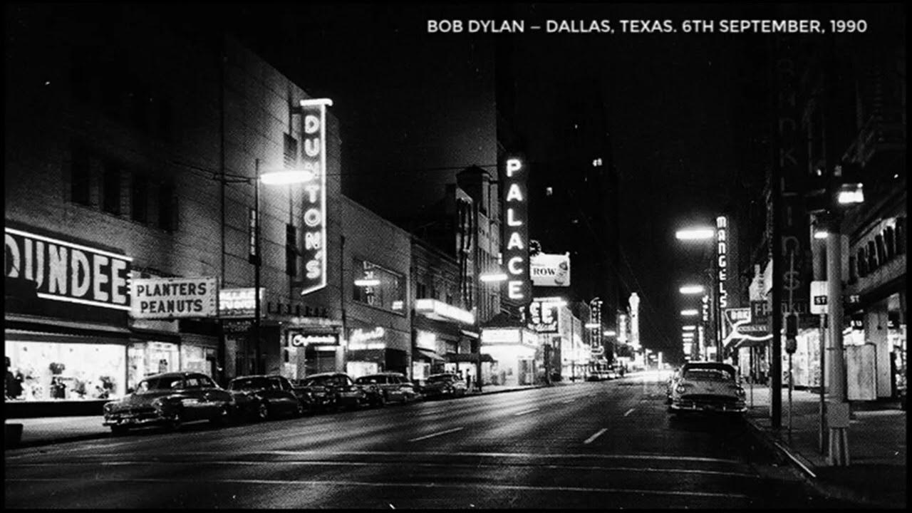 Bob Dylan Dallas, Texas. 6th September, 1990. Stereo recording YouTube