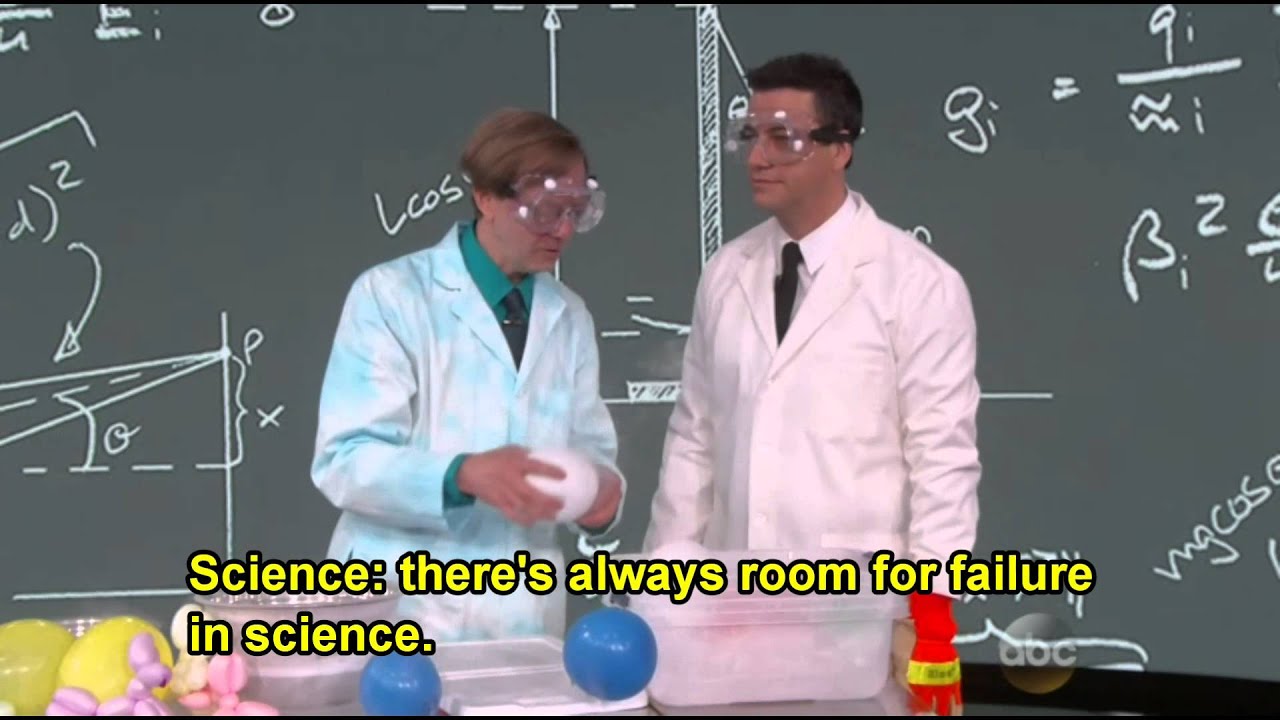 Jimmy Kimmel and the Science Guy! YouTube