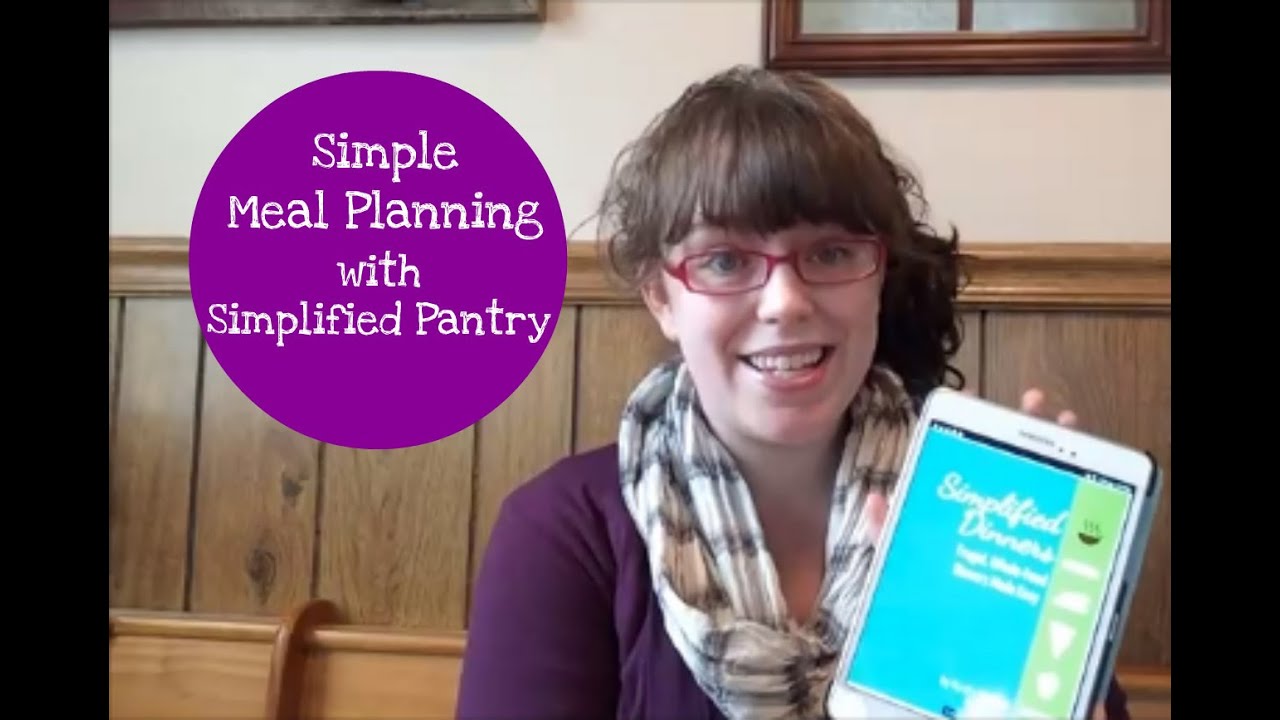 Simplified Pantry Review Simple Meal Planning and Grocery Shopping