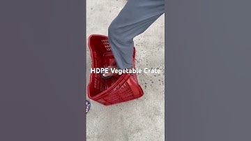 HDPE Fruit & Vegetable Plastic Crate