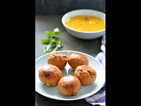 MASALA ( STUFFED ) BATTI IN MICROWAVE | IN HINDI| RAJASTHANI DISH... HEALTHY AND EASY TO MAKE DISH MASALA ( STUFFED ) BATTI IN MICROWAVE | IN HINDI| RAJASTHANI DISH... HEALTHY AND EASY TO MAKE DISH