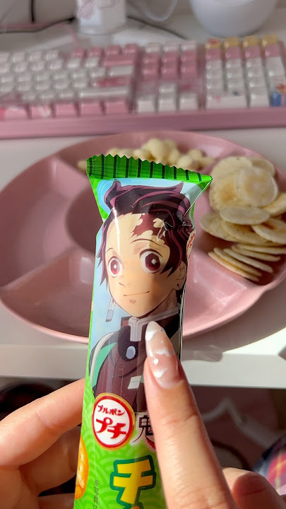 Demon Slayer Snack Platter #asmr #asmrsounds #demonslayer #kimetsunoyaiba #kawaii #anime
