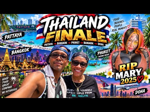 Our FINAL Days in Thailand 🇹🇭 Pattaya → Bangkok → Phuket | An Emotional Ending 💔