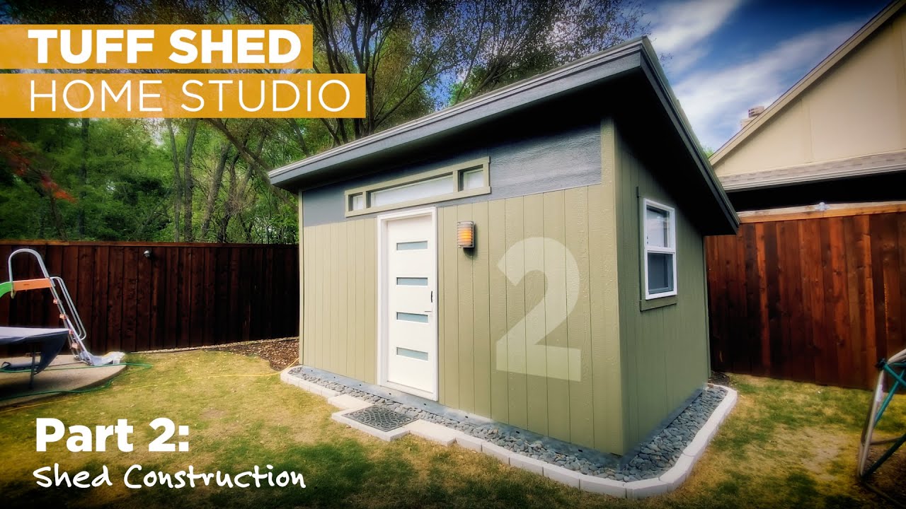 premier pro studio tuff shed